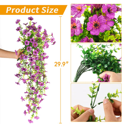 Artificial Fake Hanging Flowers for Outdoors Decoration