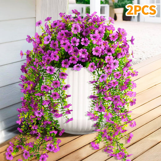 Artificial Fake Hanging Flowers for Outdoors Decoration