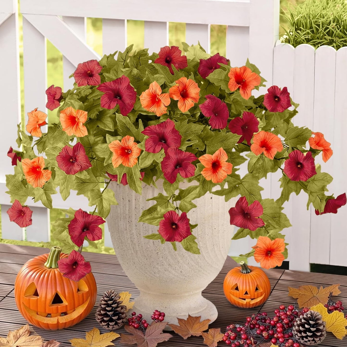 Artificial Flowers for Outdoors Faux Plants