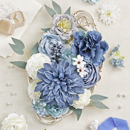 Artificial Flower Set for Wedding Bouquets,