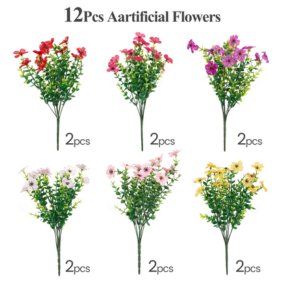 Artificial Flowers for Outdoor Decoration,
